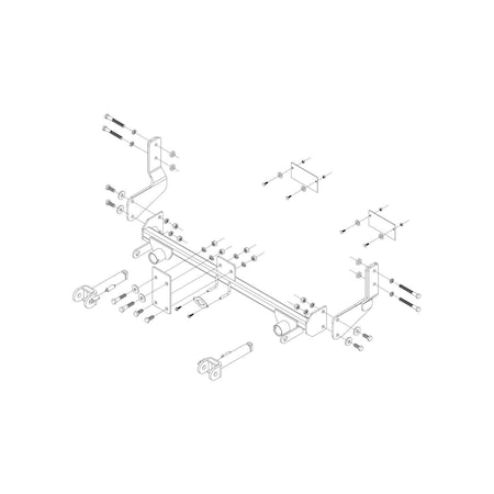 Roadmaster 2014-2018 MINI COOPER TOW BAR MNTG BRKT KIT 521882-5